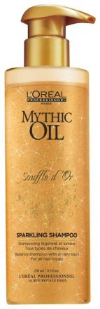 L´oreal Professionnel Mythic Oil Souffle D´or Sparkling Shampoo - Regenerační šampon 250 ml