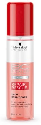 Schwarzkopf Bonacure Repair Rescue Spray Conditioner - Odlehčený a intenzivní 2 fázový kondicionér 200ml