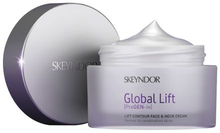Skeyndor Global Lift Lift Contour Face & Neck Cream - Liftingový krém na obličej a krk - Normální a kombinovaná pleť 50ml (Bez krabičky)