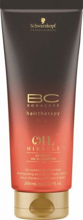 Schwarzkopf BC Bonacure Oil Miracle Argan Oil - Šampon pro normální až husté vlasy 200 ml