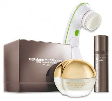 Germaine de Capuccini Excel Therapy Premier Vánoční sada 2016 - Luxusní pleťový krém 50ml + Luxusní pleťové sérum 50ml + Elektrický kartáček 1ks Dárková sada