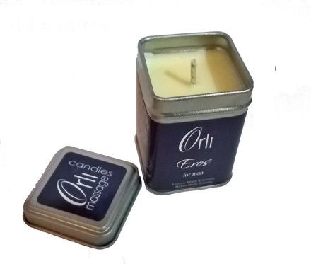 Orli Massage Candles Eros for man - Masážní svíčka pro muže 108g