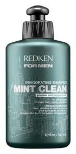 Redken For Man Mint Clean - Povzbuzující šampon 300ml