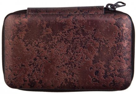 Manikúra BRONZO - Koženková manikúrní sada 10-ti dílná