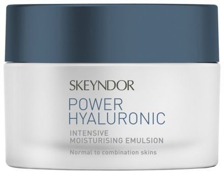 Skeyndor power hyaluronic intenzive moisturising emulsion - Intenzivní hydratační emulze pro normální až smíšenou plet 50 ml Tuba (poškozený obal)