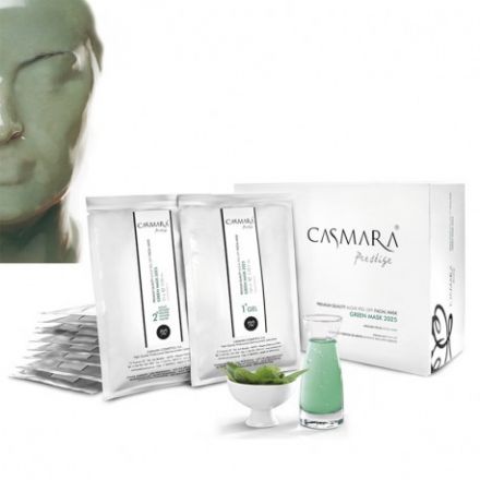 Casmara Alginátová Maska 2025 Zelená - Okysličující a zpevňující maska 10 ks