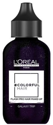 L´oréal Professionnel Colorful Hair Flash Pro Hair Make-up Galaxy Trip - Bílý vlasový make-up 60 ml