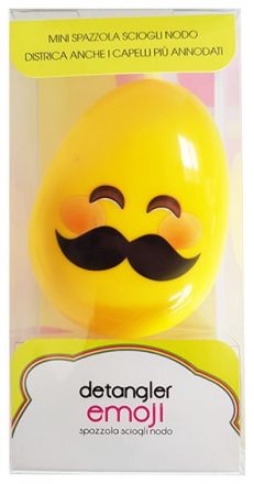 Detangler E-moji - Kartáč na vlasy Smajlík Gentleman