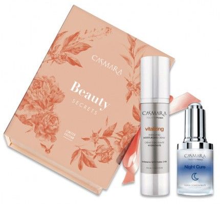 Casmara Vitalizing Beauty Secrets - Hydratační krém Vitalizing 30 ml + koncentrát Nigt Cure 15 ml Dárková sada