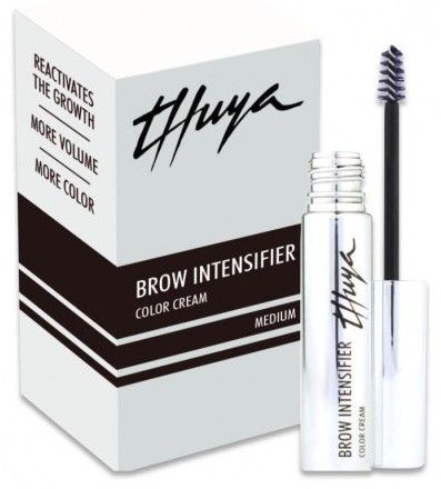Thuya Brown Intensifier Color Cream Medium - Krém na obočí středně hnědý 4 ml