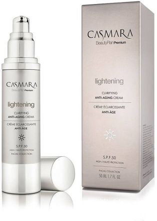 Casmara Lightening Clarifying Anti-aging Cream - Anti-agingový zesvětlující a rozjasňující krém SPF 50 50 ml