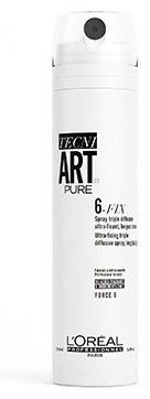 L´oréal Professionnel Tecni.Art New Pure 6-Fix - Fixační sprej pro extrémní fixaci vlasů 250 ml