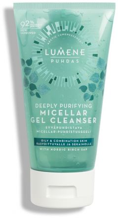 Lumene Puhdas Deeply Purifying Micellar Gel Cleanser - Hloubkově čistící micelární gel 150 ml