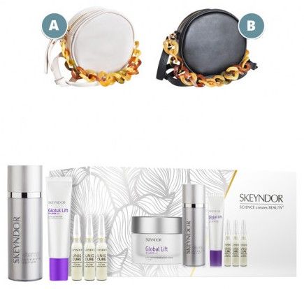 Skeyndor Global Lift Letní sada Suchá pleť - Krém 50 ml + sérum Eternal 30 ml + oční krém 15 ampule Redensifying filing 7 x 2 ml Dárková sada