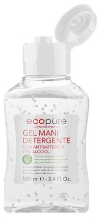 Ecopure Hand Cleansing Gel with Antibacterial Agent - Antibakteriální čistící gel na ruce 50 ml