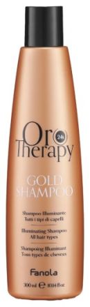 Fanola Oro Therapy Gold Shampoo - Šampon s arganovým olejem 300 ml