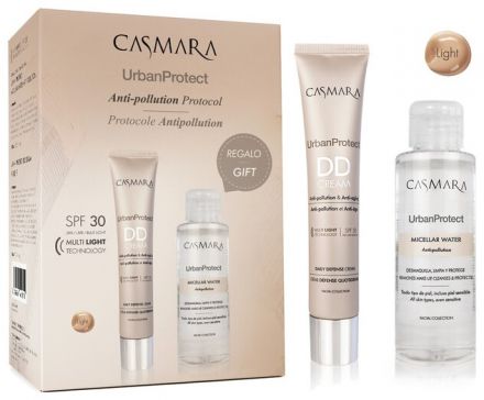 Casmara Urban Protect Light Sada - DD krém light 50 ml + micelární voda 100 ml Dárková sada