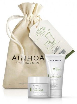 Ainhoa Cannabi7 Set - Krém 50 ml + pleťová maska 50 ml Dárková sada