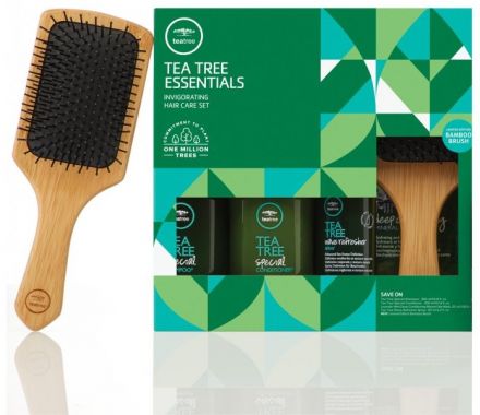 Paul Mitchell Tea Tree Essentials-kit - Šampon Tea tree special 300 ml + kondicionér 300 ml + sprej na plážové vlny 125 ml + maska 20 ml Dárková sada