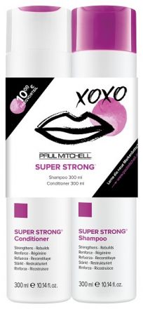 Paul Mitchell Super Strong Duo Set - Posilující šampon 300ml + Posilující kondicionér 300ml Dárková sada