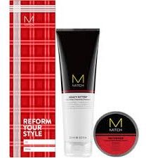 Paul Mitchell Mitche Reformer Gift Vánoční Set - Čistící šampon 250 ml + gel na vlasy 85 g Dárková sada