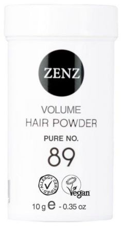 Zenz Volume hair Powder Pure 89 - Neparfemovaný pudr pro zvětšení objemu vlasů 10 g
