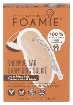 Foamie Shampoo Bar Kiss Me Argan - Tuhý šampon s přirozeným pH 80 g