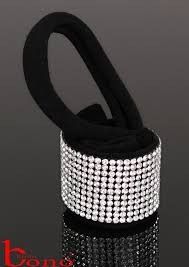 Gumička s ozdobným krytím na culík mix barev 1 ks