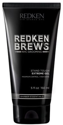 Redken Brews Stand Tough Gel - Extra silný gel na vlasy 150ml
