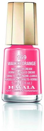 Mavala Minicolor Nail Care - Lak na nehty Waikiki Orange č.169 5 ml