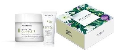 Ainhoa Cannabi7 Set - Pleťový krém s konopným olejem 50 ml + Pleťová maska s konopným olejem 50 ml Dárková sada