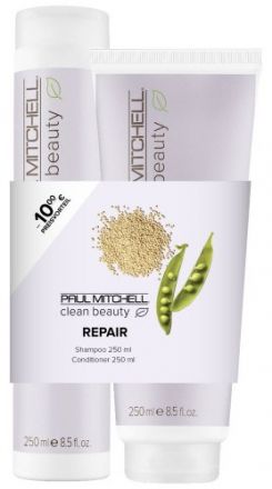 Paul Mitchell Clean Beauty Repair Duo Set - Šampon 250 ml + kondicionér 250 ml Dárková sada