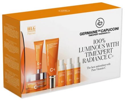 Germaine de Capuccini Timexpert Radiance C+ Sada - Krém 50 ml + sérum C10 3x10 ml + oční krém 15 ml Dárková sada