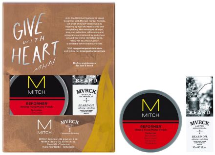 Paul Mitchell Mvrck Groom Style Duo Vánoční Sada - Olej na vousy 30 ml + modelovací hlína 85g Dárková sada