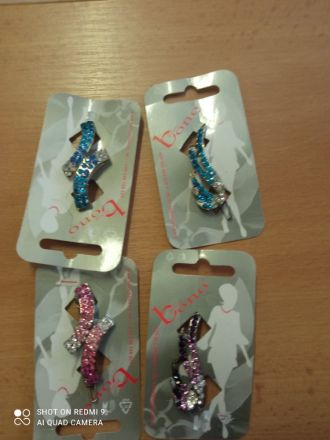 Spona do vlasů mix barev 1 ks