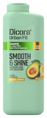 Dicora Urban Fit Shampoo Smooth and Shine - Šampon pro extra lesk 400 ml