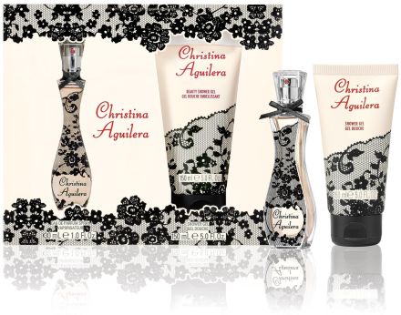 Christina Aguilera Signature Set - EDP 30 ml + sprchový gel 50 ml Dárková sada