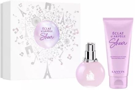 Lanvin Eclat d´Arpege Sheer set - EDT 50 ml + tělové mléko 100 ml Dárková sada