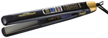 Artero Zenit Titanium Ionic Nano Technology - Žehlička na vlasy černo-zlatá