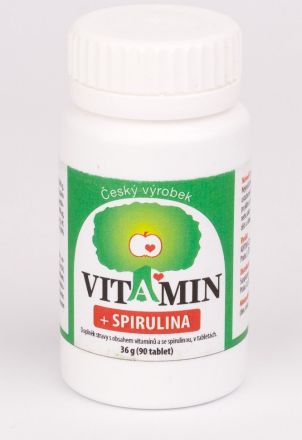Sunpharm Vitamín + Spirulina 90 tablet