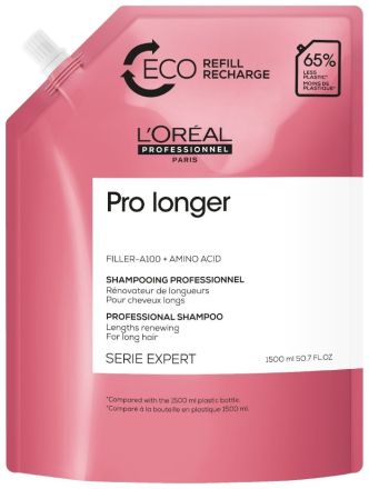 L´oréal Professionnel Serie Expert Pro Longer Shampoo - Šampon pro obnovu délek náhradní náplň 1500 ml