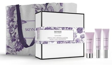 Skeyndor Corrective Normální Pleť Set - Pleťová emulze 30 ml + krém na oční okolí 15 ml + krém na okolí úst 15 ml Dárková sada