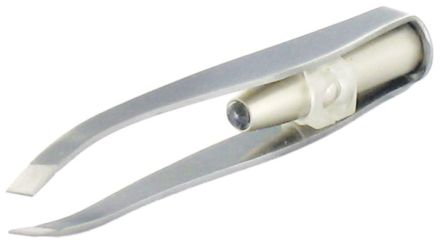 Labor Pro XPS Tweezers With Led - Nerezová pinzeta s Led světlem 9cm