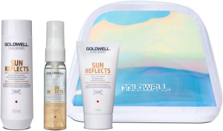 Goldwell Dualsenses Sun Reflects Travel Set - Šampon 100 ml + maska 50 ml + sprej 30 ml Dárková sada