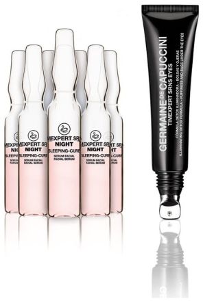 Germaine de Capuccini Timexpert SRNS Duo Set - Koncentrovaná noční kúra 10x2ml + Detoxikační oční krém 15ml Dárková sada