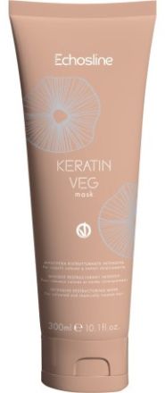 Echosline Keratin Veg Mask - Intenziní obnovující maska 300 ml