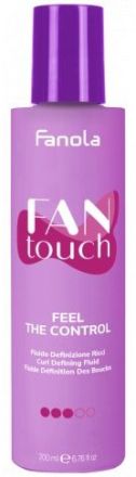 Fanola FanTouch Feel The Control Curl Defining Fluid - Fluid pro definici vln 200 ml