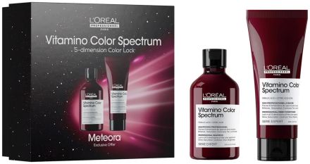 L´oréal Professionnel Serie Expert Vitamino Color Spectrum Duo Vánoční Set - Šampon 300 ml + péče 200 ml Dárková sada