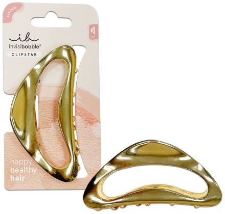 Invisibobble CLIPSTAR Gold Luxe - Skřipec do vlasů 1 ks
