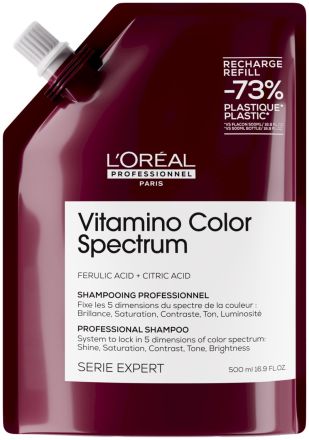 L´oréal Professionnel Serie Expert Vitamino Color Spectrum Shampoo - Šampon pro barvené vlasy 500 ml Náhradní náplň